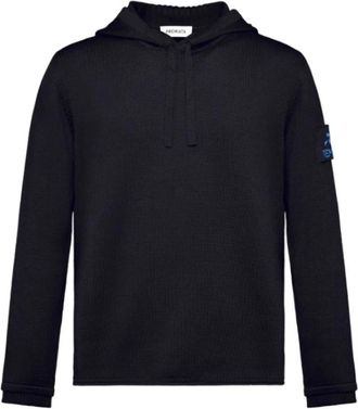 Premiata Wollen Hoodie Trui - Heren - Hoodies - Blauw - M - Wol - Hoodies & sweatvesten