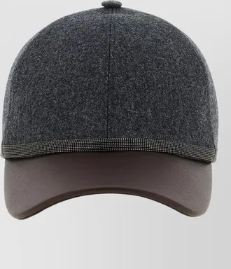 Brunello Cucinelli virgin wool baseball cap