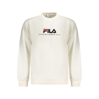 Fila Witte Katoenen Heren Sweater