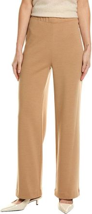 St. John Pull-On Wool-Blend Pant