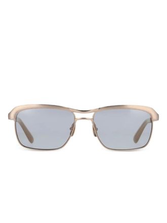 Yellows Plus Bernard square-frame sunglasses - Gold