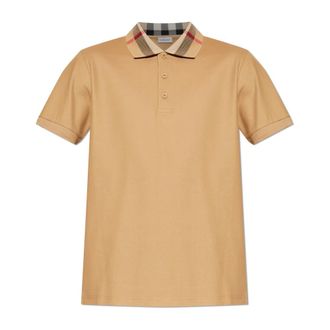 Burberry Heren, Tops, Beige, Maat: XL Katoen