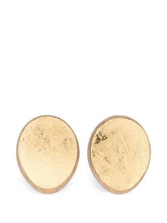 Monies Earrings Oval Gold Eyra