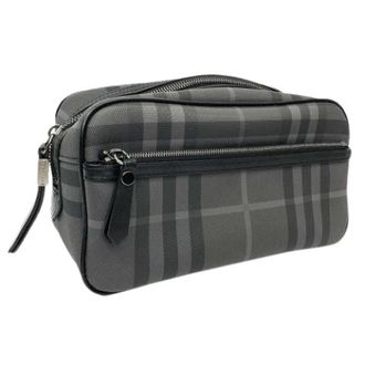 Burberry Pre-owned Bags, female, Black, Size: ONE SIZE Pre-owned PVC Pouch