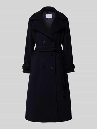 Marella Mantel aus Woll-Mix in Marine, Gr&ouml;&szlig;e 36