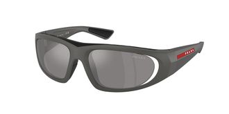 Prada PS B03S 16X7W1 Mens Sunglasses Grey Size 57