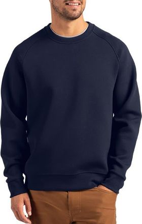 Cutter & Buck Roam Crewneck Pullover in Navy Blue at Nordstrom, Size Xxx-Large