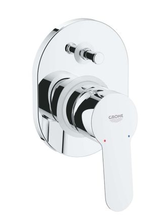 GROHE Bauedge - Grifo Empotrado Para 2 Aparatos, Con Cuerpo De Montaje, Cromo 29039000