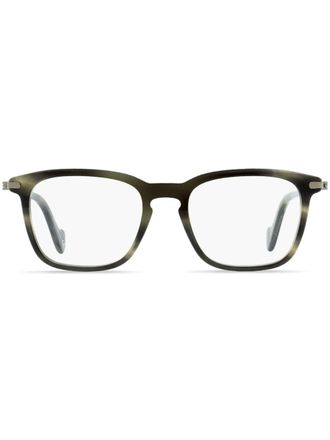 Moncler Bril met vierkant montuur - Grijs