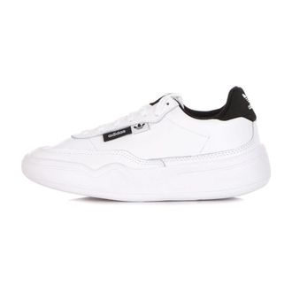 adidas Her Court Low Schoenen - Dames - Fitnessschoenen - Wit - 35 2/3 EU - Leer - Fitness