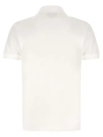Lacoste Logo-Embroidered Polo Shirt - White
