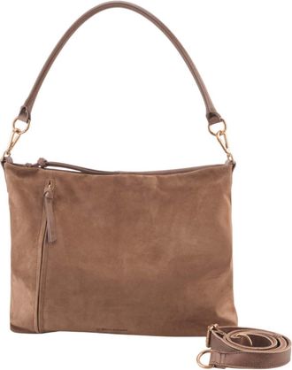 Fredsbruder FREDsBRUDER Leather shoulder bag shoulder bag Beyond Hobo Bag Toffee brown