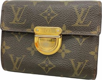 Louis Vuitton Brown Wallet (Tri-Fold) (Pre-Owned)