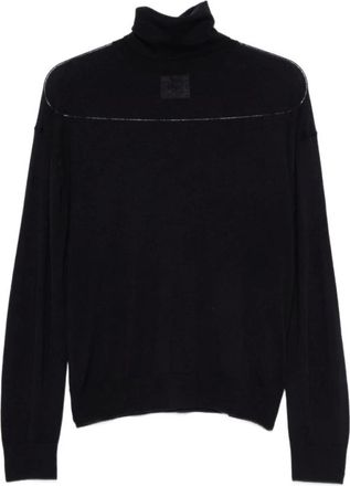 Semicouture Truien & Vesten, Dames, Blauw, M, Coltruien