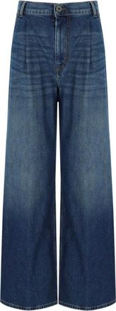 Max Mara Dames, Jeans, Blauw, Maat: XS Katoen