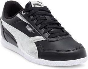 Puma Bella Donna Metallic Whisper Sneaker in Puma Black/Puma Silver at Nordstrom Rack, Size 10.5
