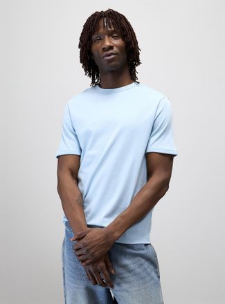 Le 31 Mens Dressy Pima jersey T-shirt Standard fit