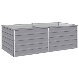 vidaXL Cama De Jard&iacute;n Elevada Gris 160 X 80 X 55 Cm Vidaxl