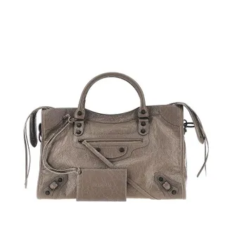 Balenciaga Arena leather medium Le City bag Woman One Size