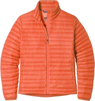 Stio | Womens Pinion Down Sweater Jacket, Size Extra Extra Small in Cedar Blush