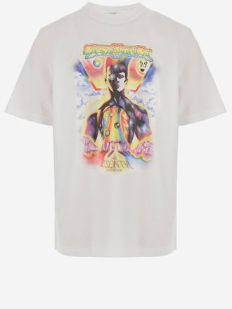 Casablanca Cotton T Shirt With Logo