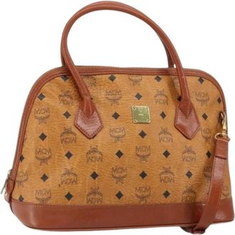 MCM Pre-owned Handtas - Dames - Vintage Handtas - Bruin - ONE Size - Leer - Vintage