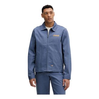 Dickies Uomo, Giacche, Blu, L, new