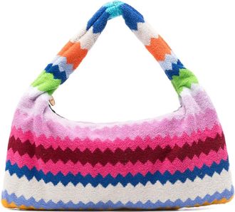 Missoni Borsa tote con manico a zigzag - Rosa