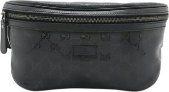 Gucci Pre-owned Borsa a vita GG Imprime in tela rivestita - - Pre-owned - Donna - Nero - ONE SIZE