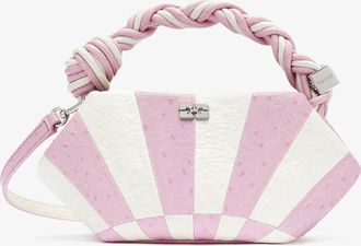 Ganni Purple Mini Bou Bag in Pink Circus