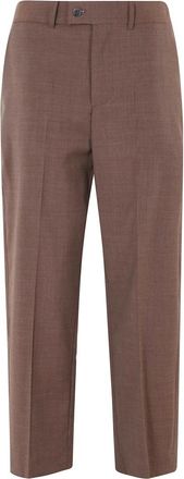 Erika Cavallini Semi Couture Donna, Pantaloni, Marrone, XS, new