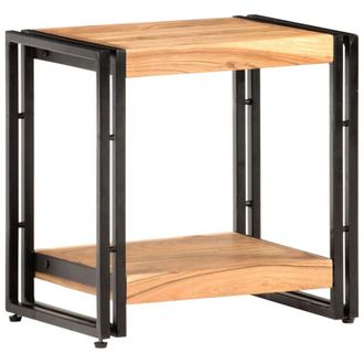 vidaXL Mesa Auxiliar De Madera Maciza De Acacia 40x30x40 Cm Vidaxl