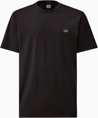 C.P. Company Mens C.P. Company Mercerized Jersey Navy T-Shirt - Size: 38