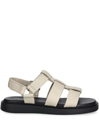Vagabond Connie buckle-detail flatform sandals - Neutrals