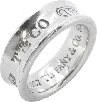 Tiffany & Co. Silver 925 Band Ring (Pre-Owned)