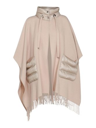 Herno Beige Wool Capes