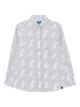 Sport b. Gestreept overhemd - Wit