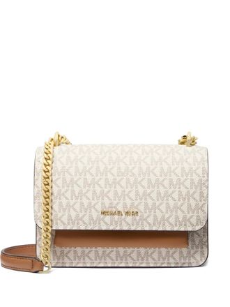 Michael Michael Kors chain claire cross body bag - Neutrals
