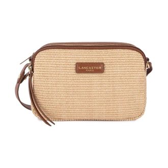 Lancaster Cross Body Bags, female, Brown, Size: ONE SIZE Sac Trotteur Mini Osier
