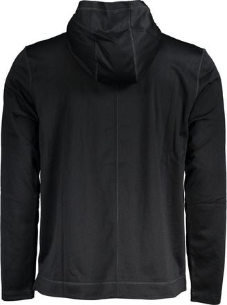 Calvin Klein Polyester Logo Hoodie - Black