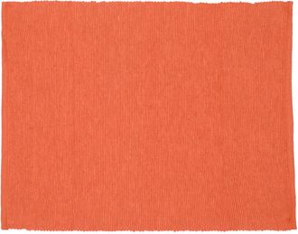 KASANOVA Tovaglietta segnaposto cotone a coste ruggine 35x45 cm