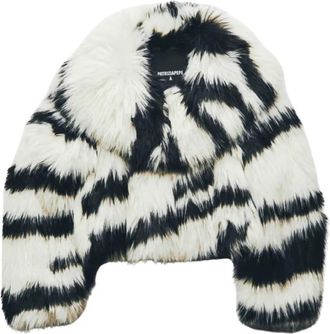 Patrizia Pepe Nepbont & Shearling Jassen - Dames - Jassen - Veelkleurig - XS - Nepbont - Jassen
