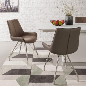 Fredriks home24 Polsterstuhl Saval (2er-Set)