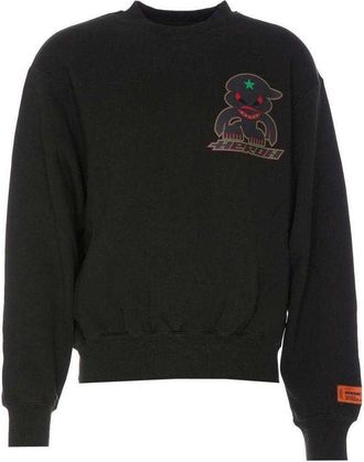 Heron Preston Heren Monster Crew Neck Sweatshirt (Zwart)