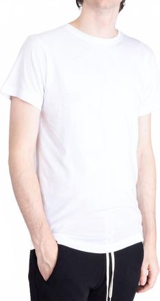 John Elliott + Co Classic Crew T-Shirt In White