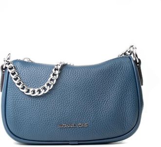 Michael Kors Blue Fur Shoulder Womens Bag