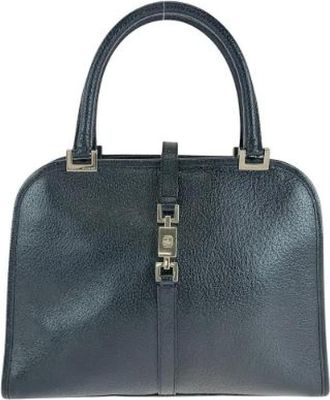 Gucci Pre-owned Handbags, female, Black, Size: ONE SIZE Pre-owned Leather gucci-bags