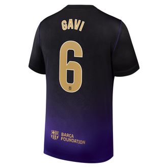 Nike Gavi Barcelona 2026/27 Stadium Away Kobe Nike Mens Dri-FIT Soccer Jersey in Purple | NN204432684-FCB