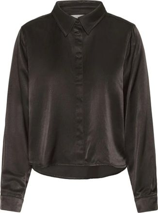 MY ESSENTIAL WARDROBE Mujer, Blusas y Camisas, Marrón, Talla: XS