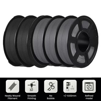 OEM Filamento Pla, Ecol&oacute;gico, Alta Compatibilidad, Acabado Mate. Paquete De 2 Unidades. Paquete De 3 Unidades